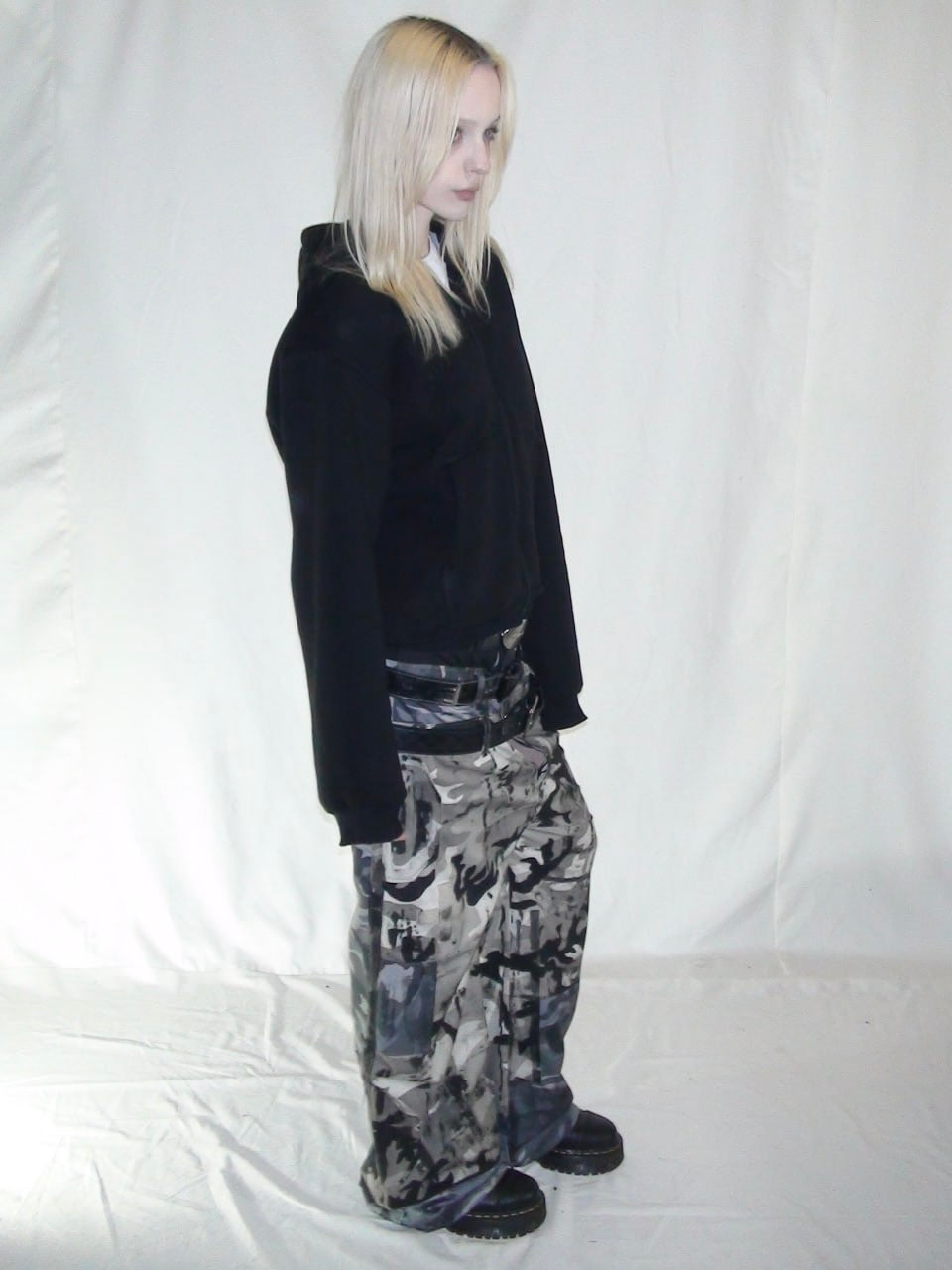 2c4 'SIEGE' Arctic camo split pants