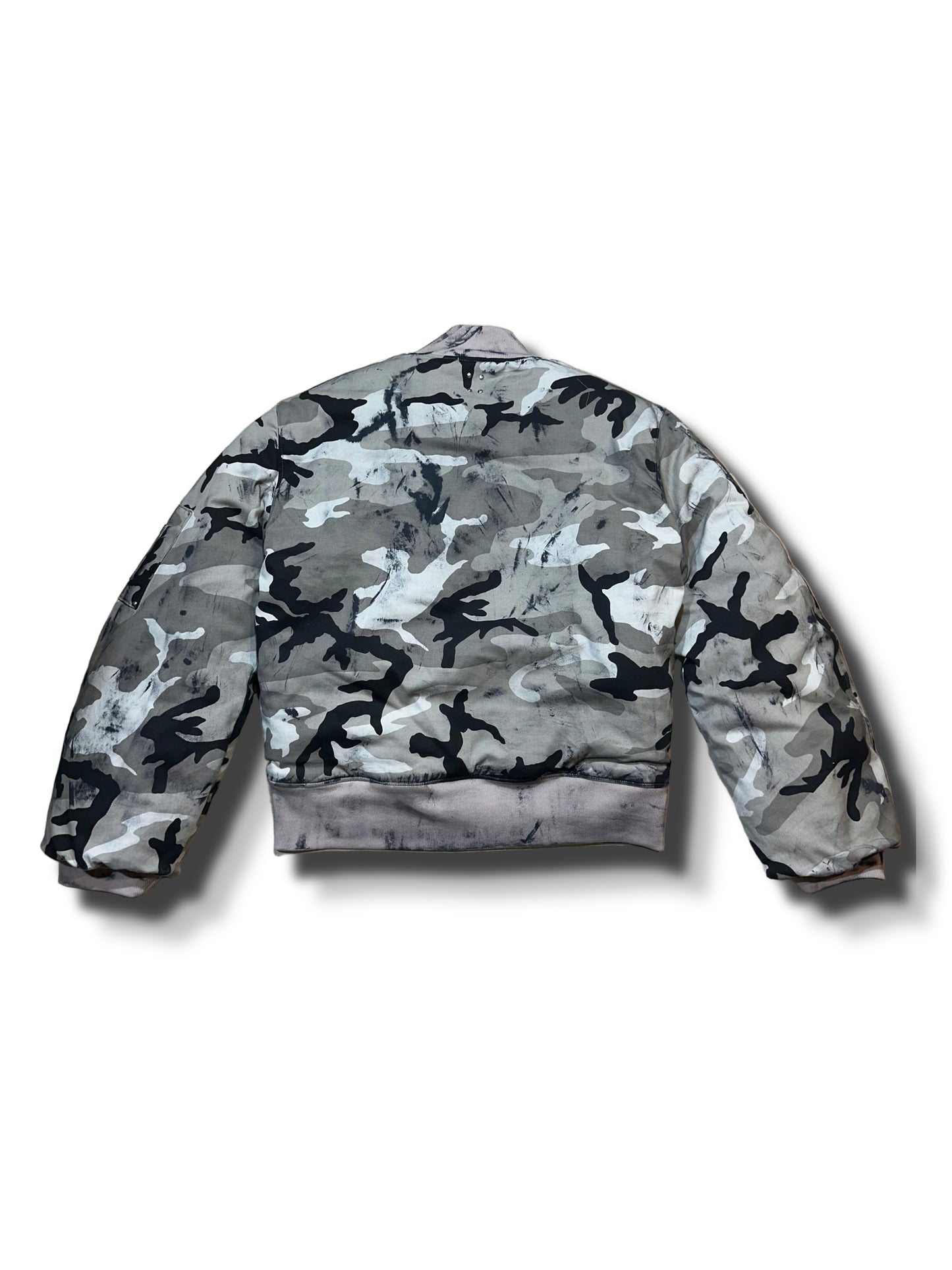 2c4 'ARCTIC' camo bomber grey/white
