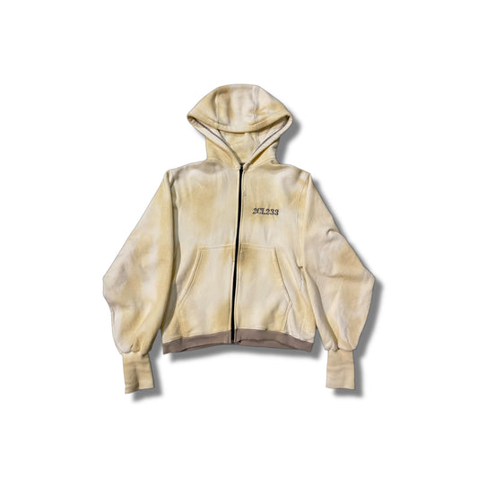 Army hoodie dirty white