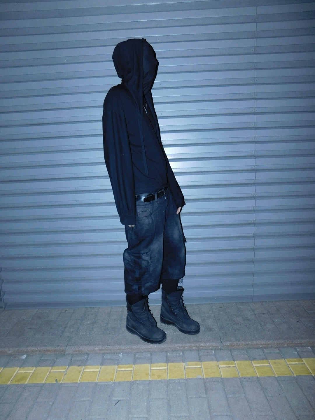 Black cargo shorts 2C5