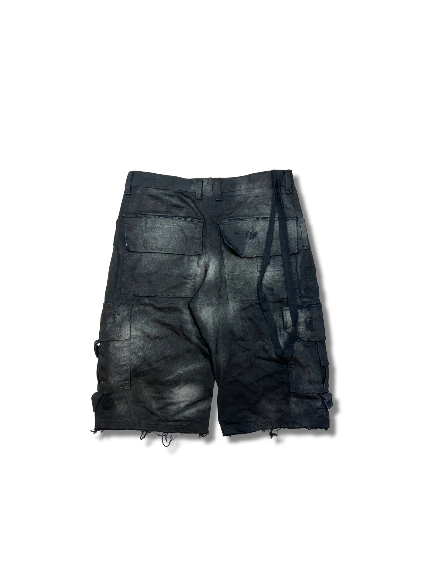 Black cargo shorts 2C5