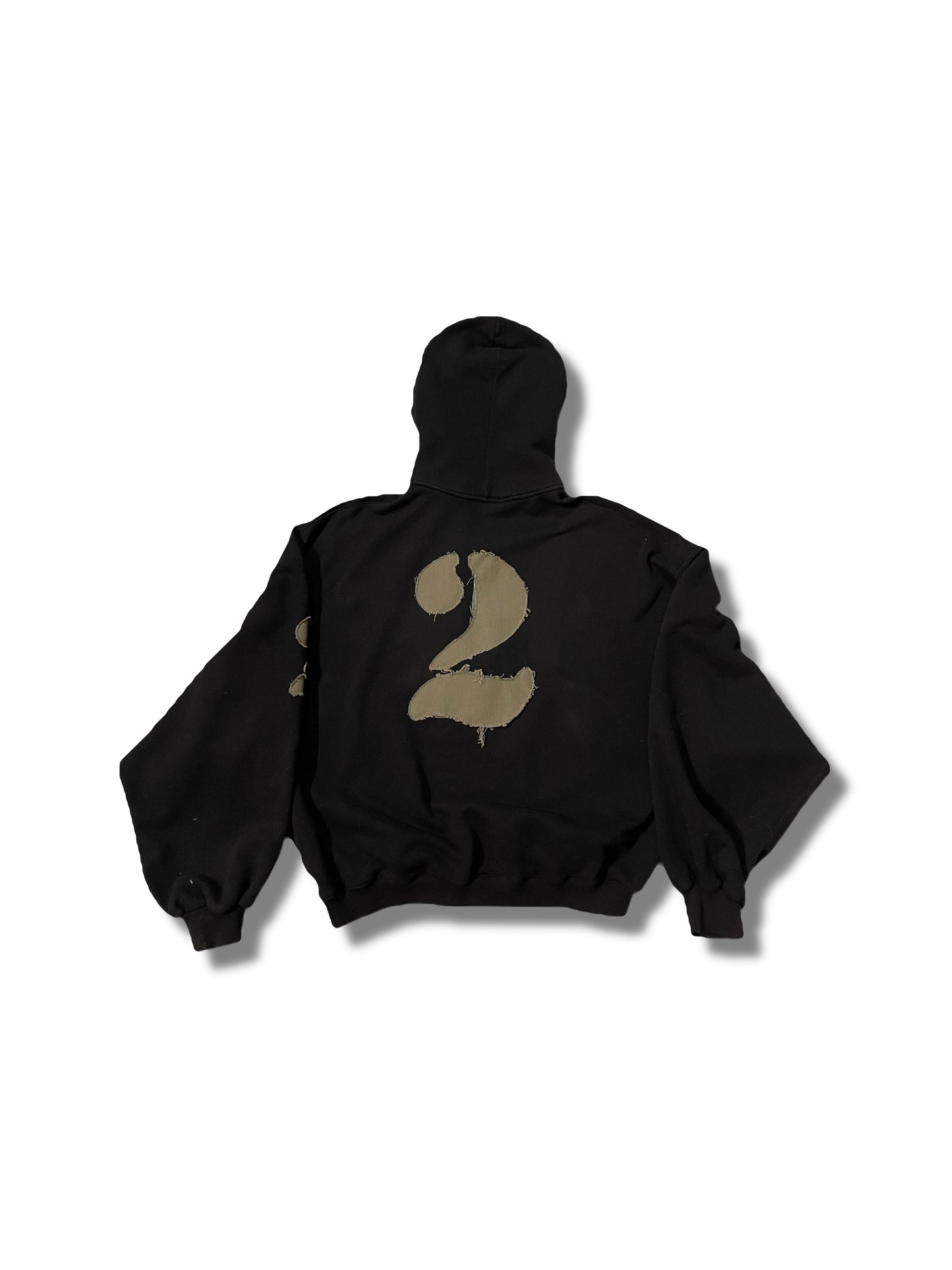 Hoodie "2" black