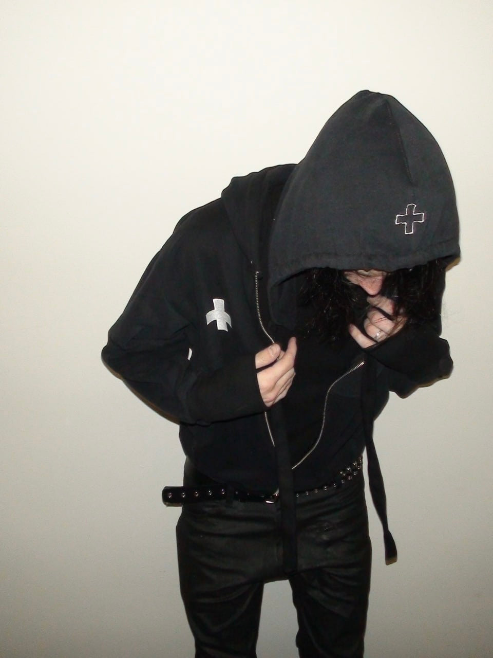 “MEDICINE” hood black