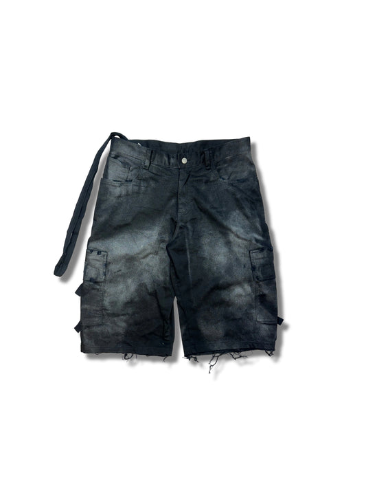 Black cargo shorts 2C5