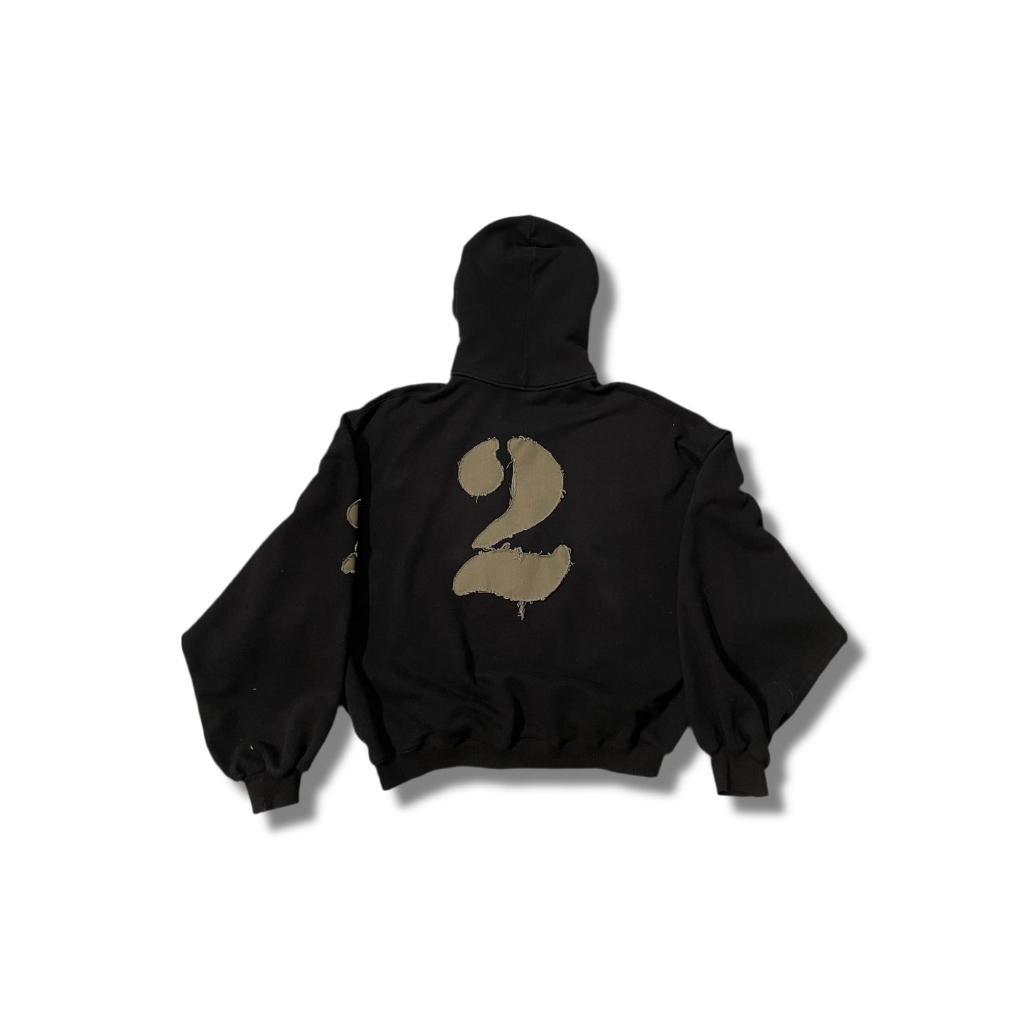 Hoodie "2" black