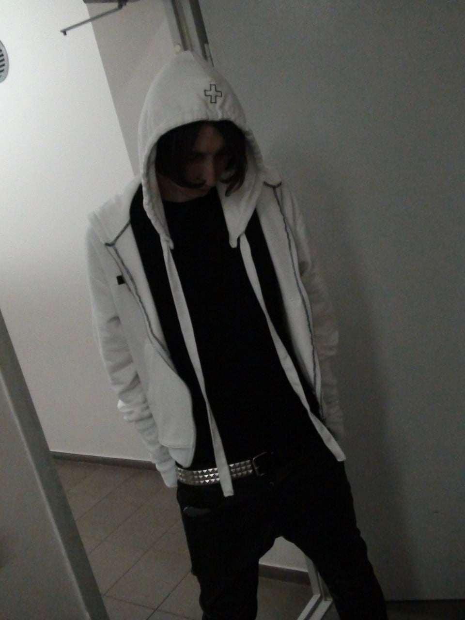 "MEDICINE" hoodie white