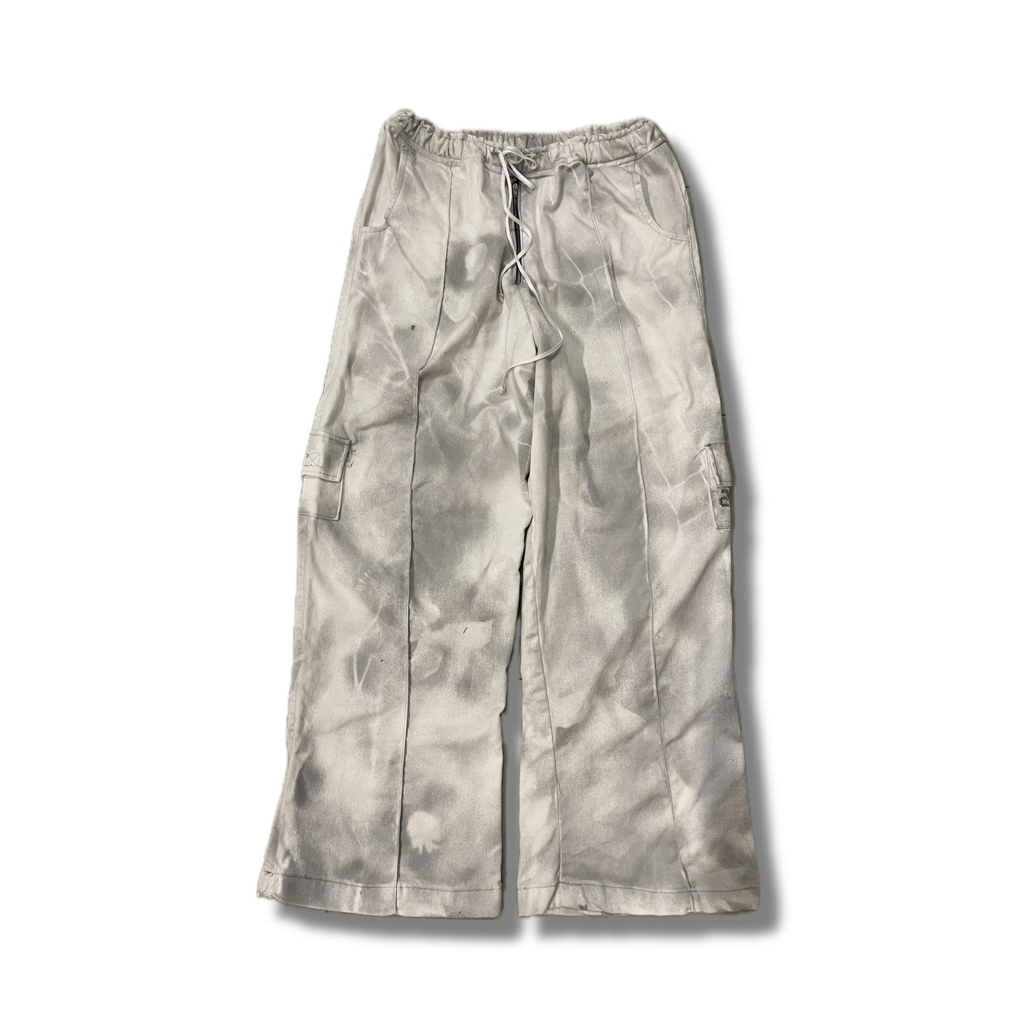 White tactical grey camo pants