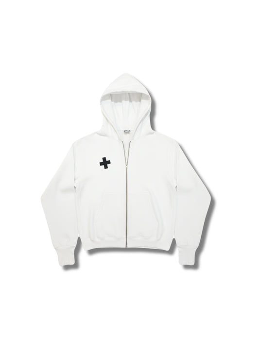 "MEDICINE" hoodie white