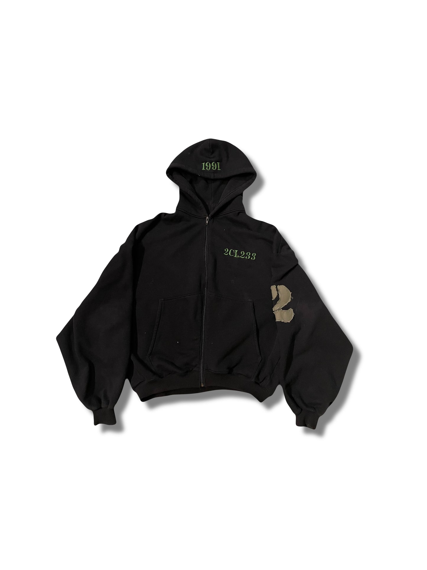 Hoodie "2" black