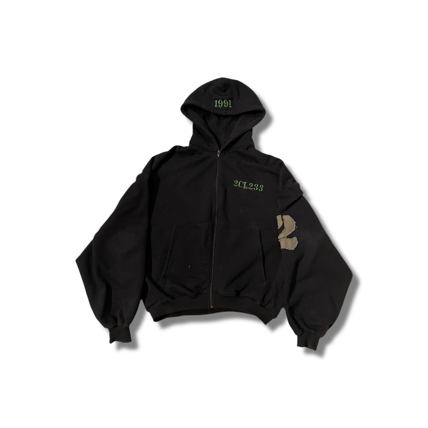 Hoodie "2" black